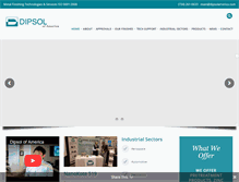 Tablet Screenshot of dipsolamerica.com